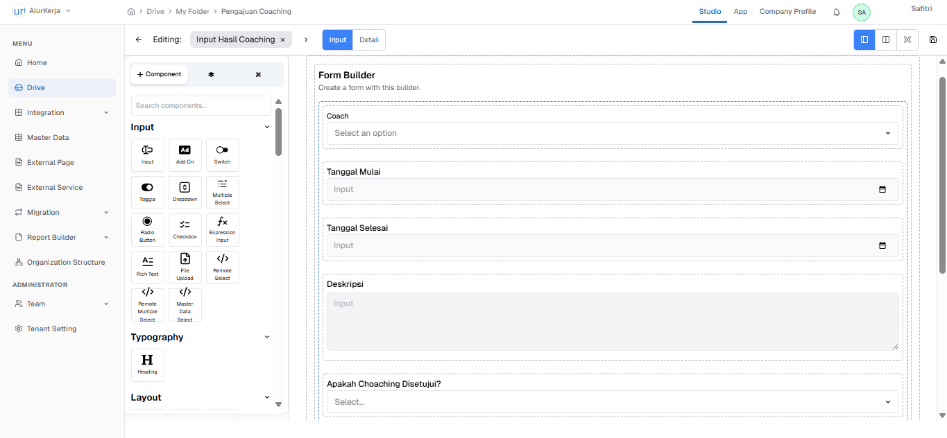 Build Form Editor OnPremise