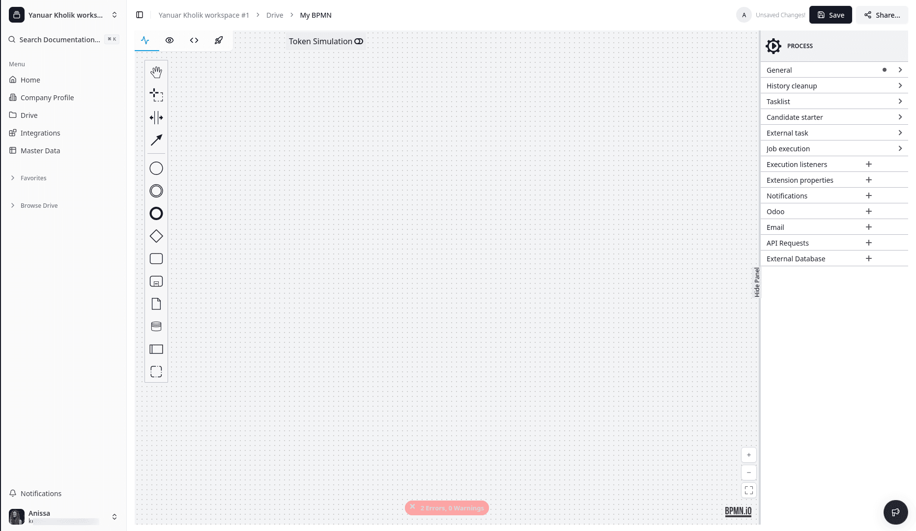 BPMN Blank