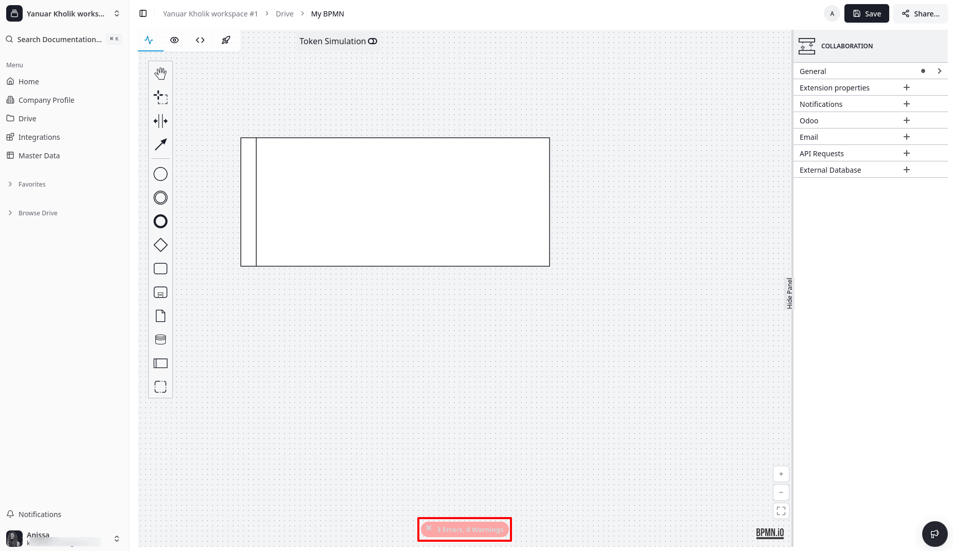 BPMN Linter Toggle