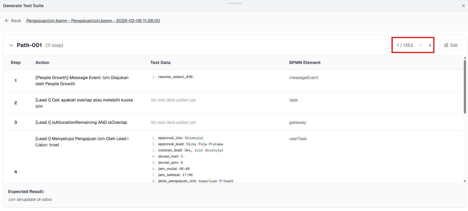 Path Generate Test Suite OnPremise