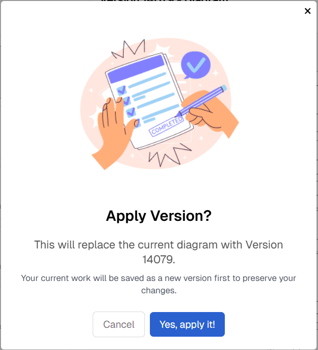 Apply Version History OnPremise