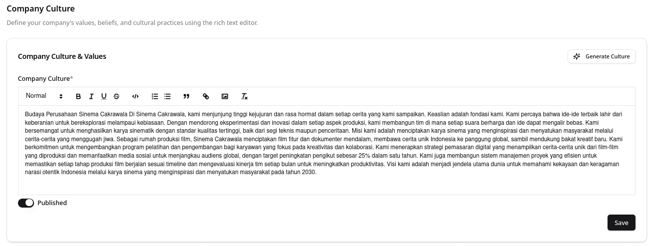Culture Save