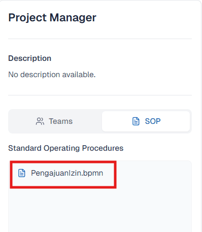 Tab SOP Organization OnPremise