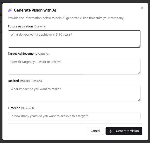 Vision Generate AI