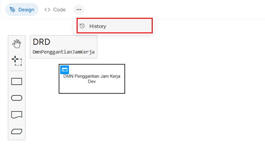 Ikon History DMN OnPremise