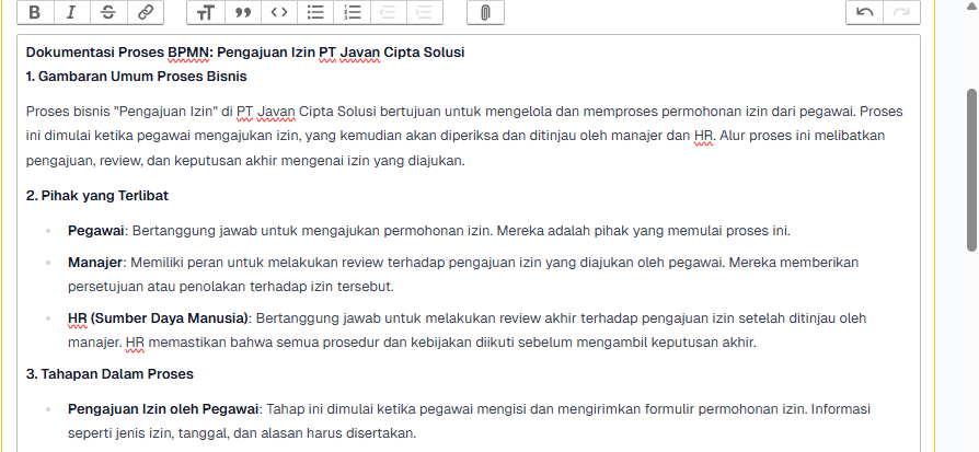 Halaman External Service OnPremise