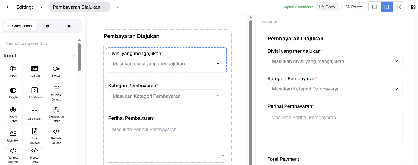 Copy Form