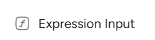 Expression Input