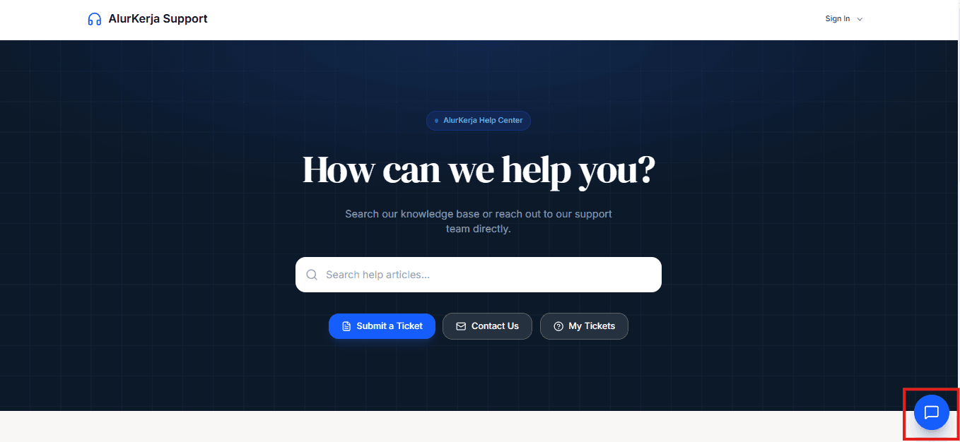 Icon Chat Helpdesk