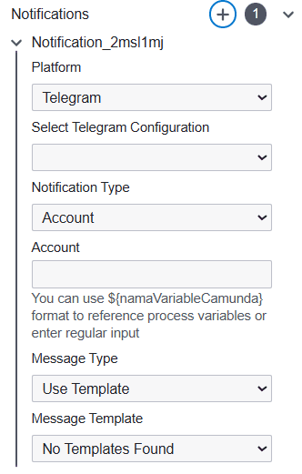 Sequence Flow Konfigurasi