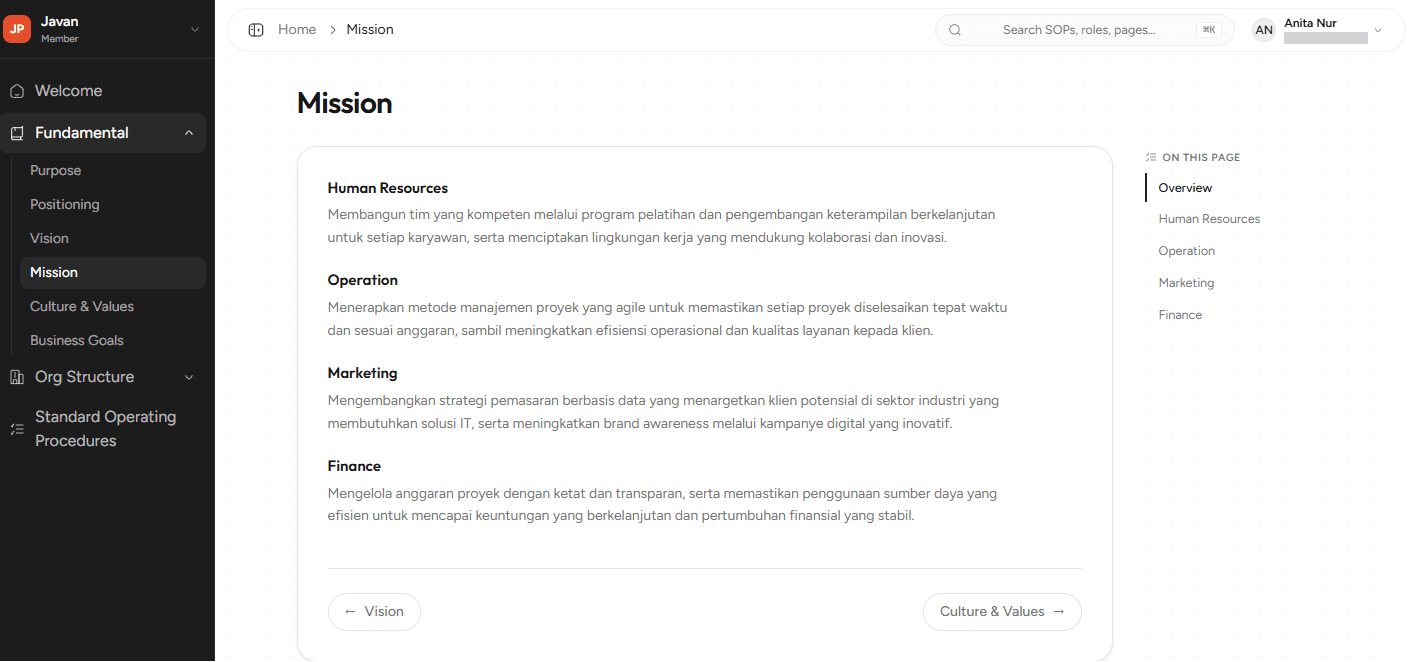Basic Information External Service OnPremise