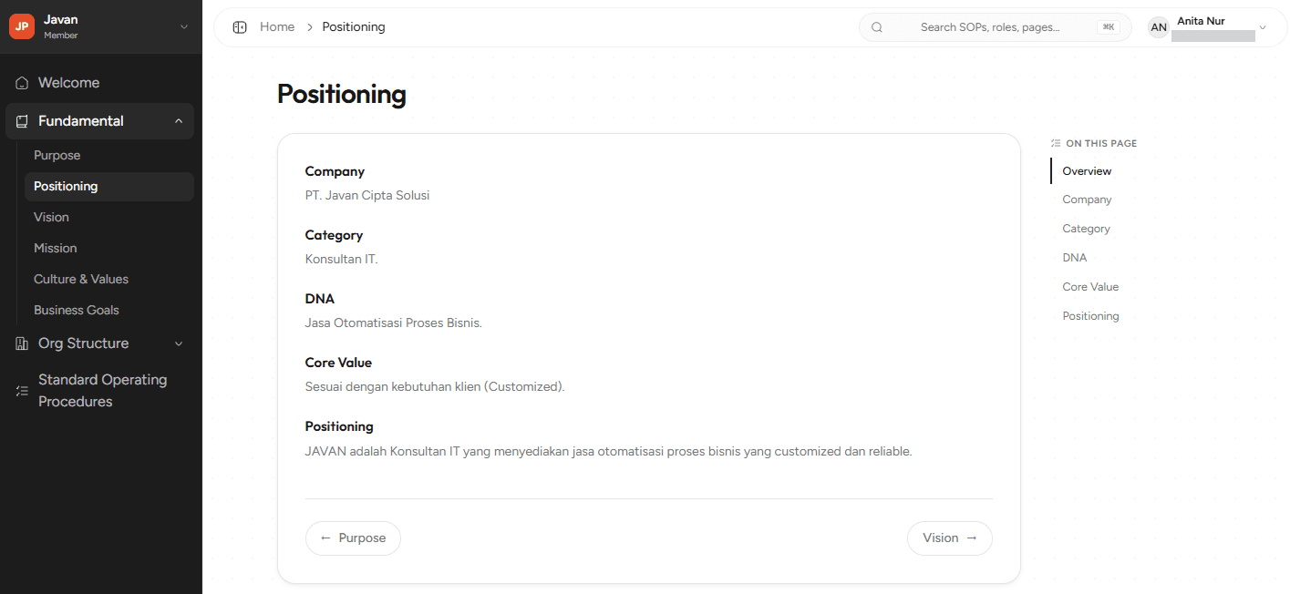 Basic Information External Service OnPremise
