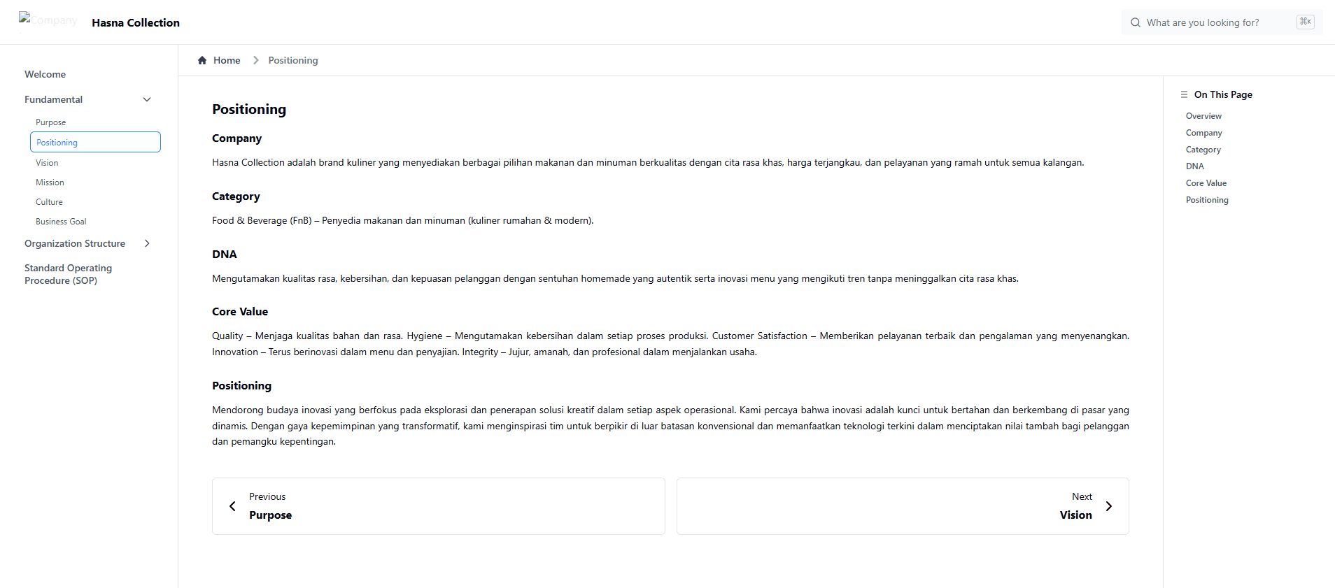 Basic Information External Service OnPremise
