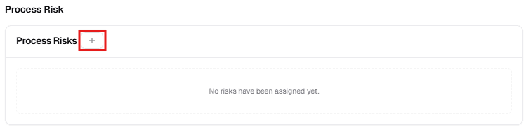 Add Process Risk