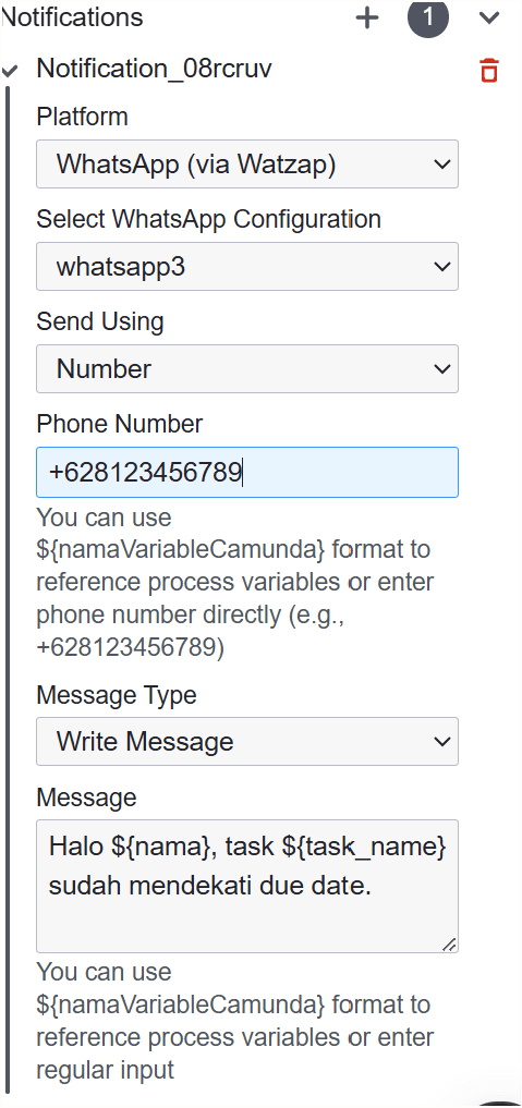 WhatsApp Number