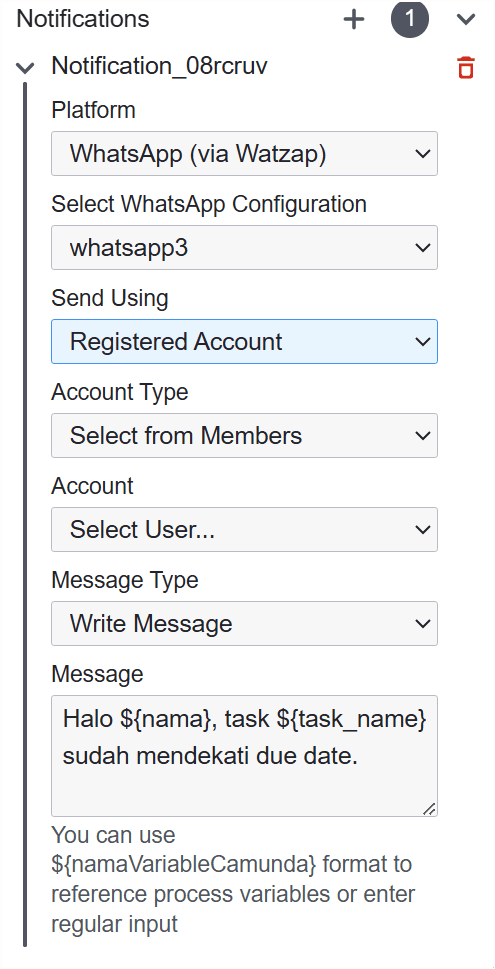 Registered Account