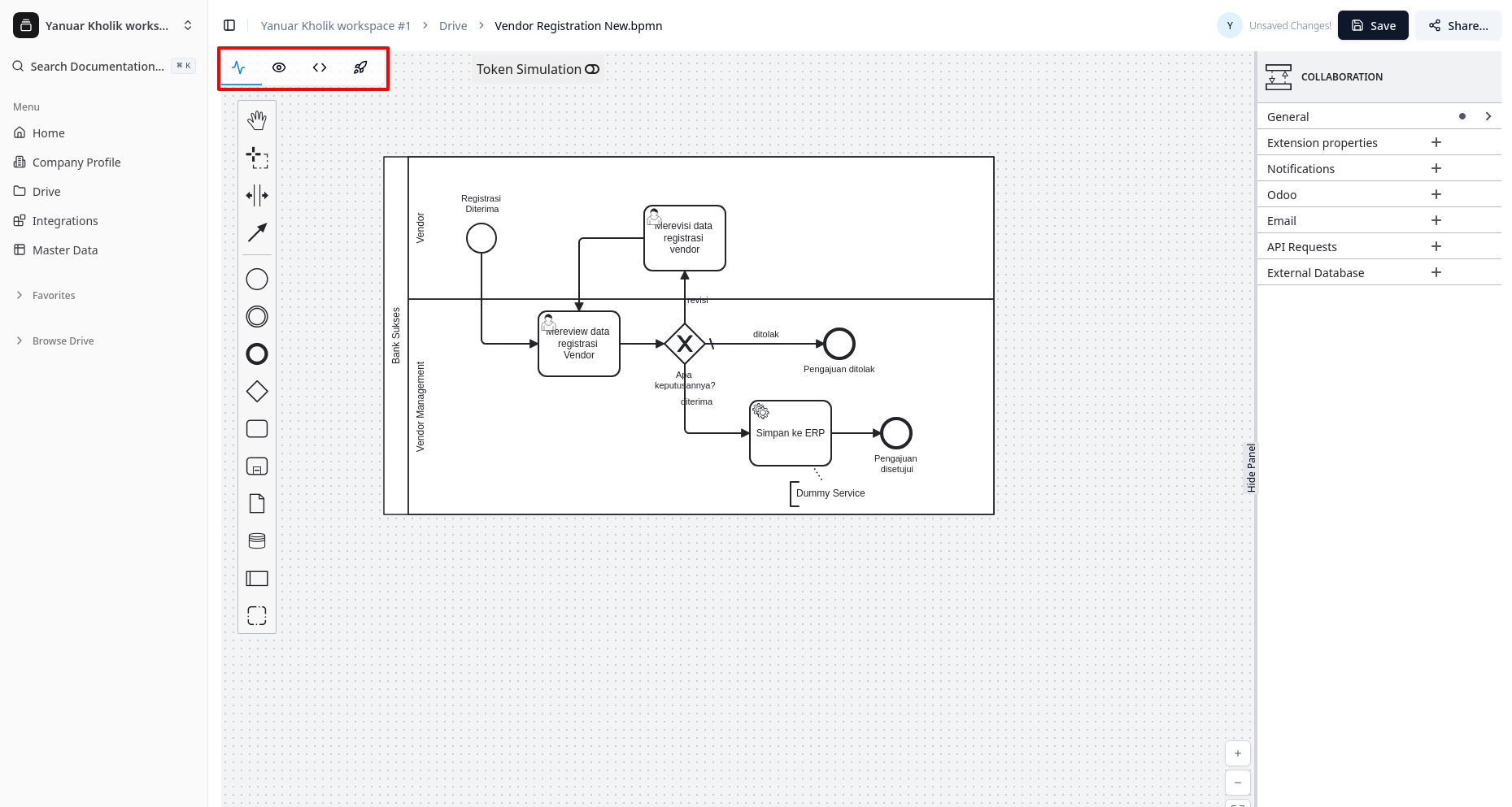 BPMN Preview Navigator