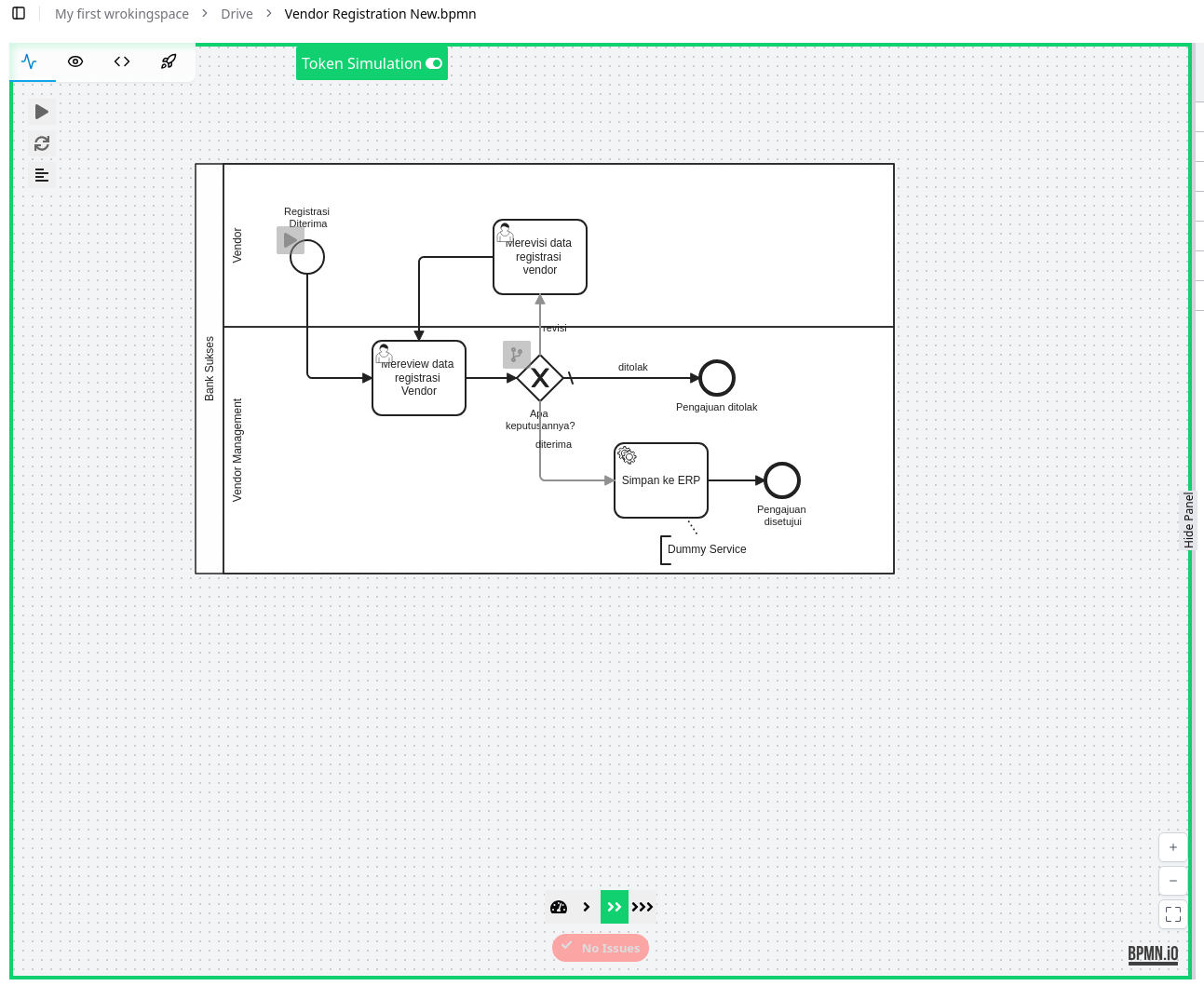 Token Simulation