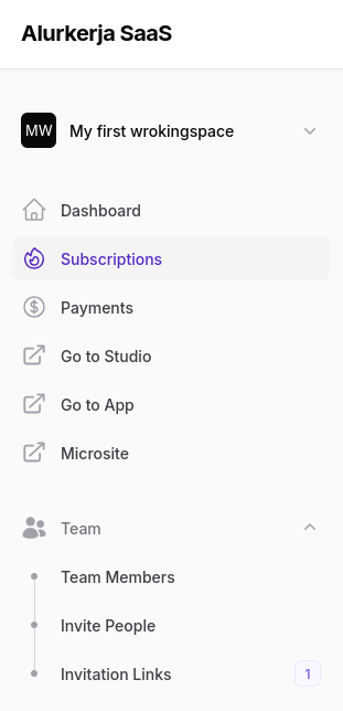 Subscription Dashboard