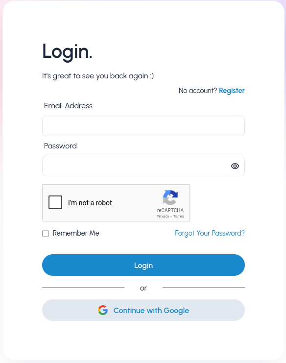 Forgot Password