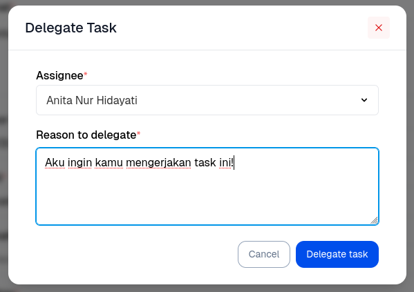 Group Task Confirmation