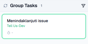 Group Task Filter