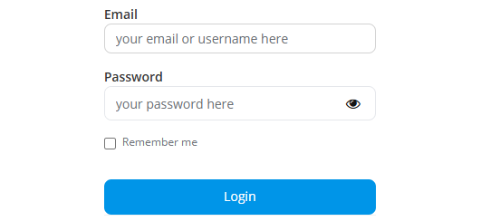Halaman Login App Alurkerja On Premise