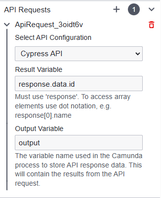 Konfigurasi API Request OnPremise,