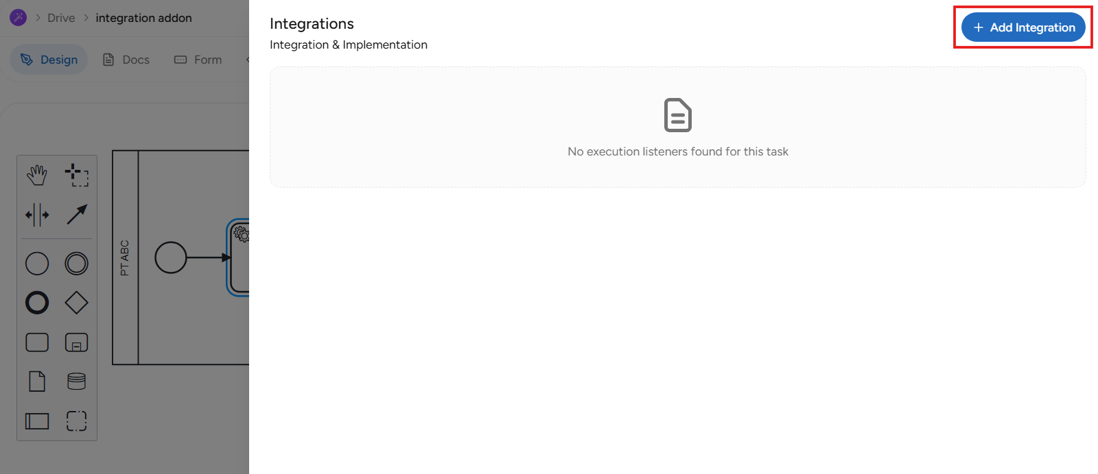 Add Integrations Addon,