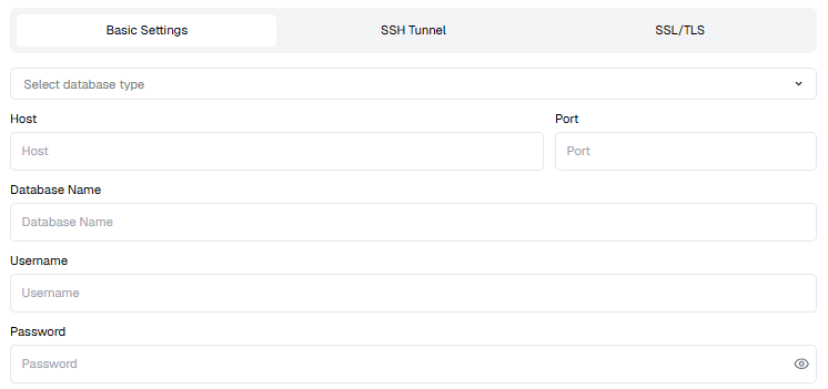 Halaman Basic Settings