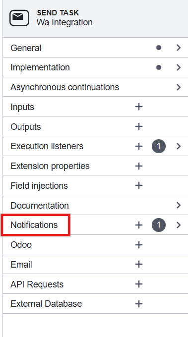 Konfigurasi API Request OnPremise,