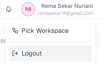 Logout Akun On Premise