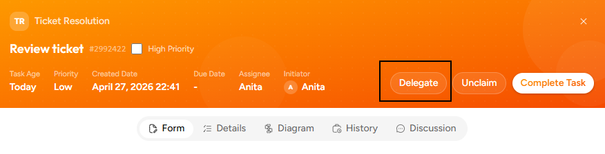 My Task Buttons